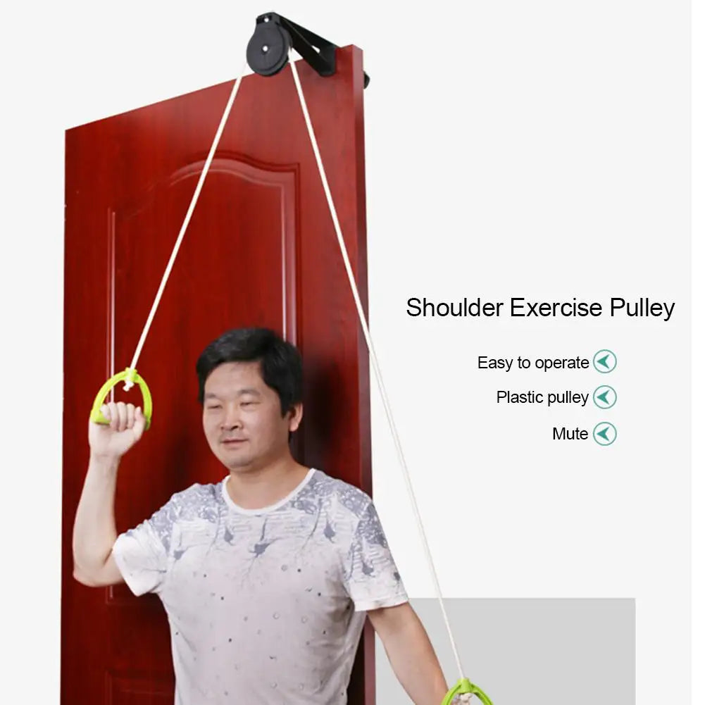 Shoulder Exercise Pulley Cervical Traction Trainer For Frozen Shoulders Physiotherapy Rehabilitation Home Fitness Equipment