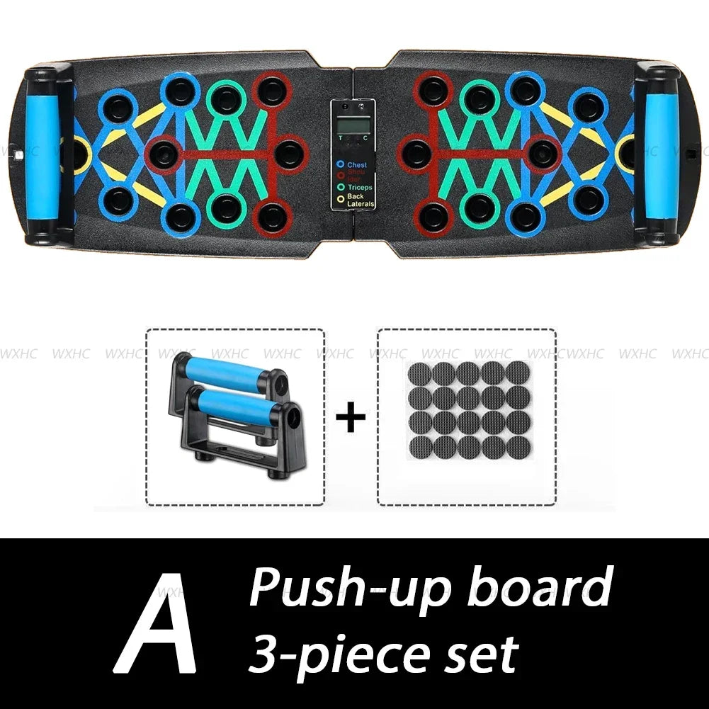 Automatic Count Push Up Board Home Fitness Rack  Pushup Bars Handles Foldable Professional Chest Abdomen Arms and Back Train