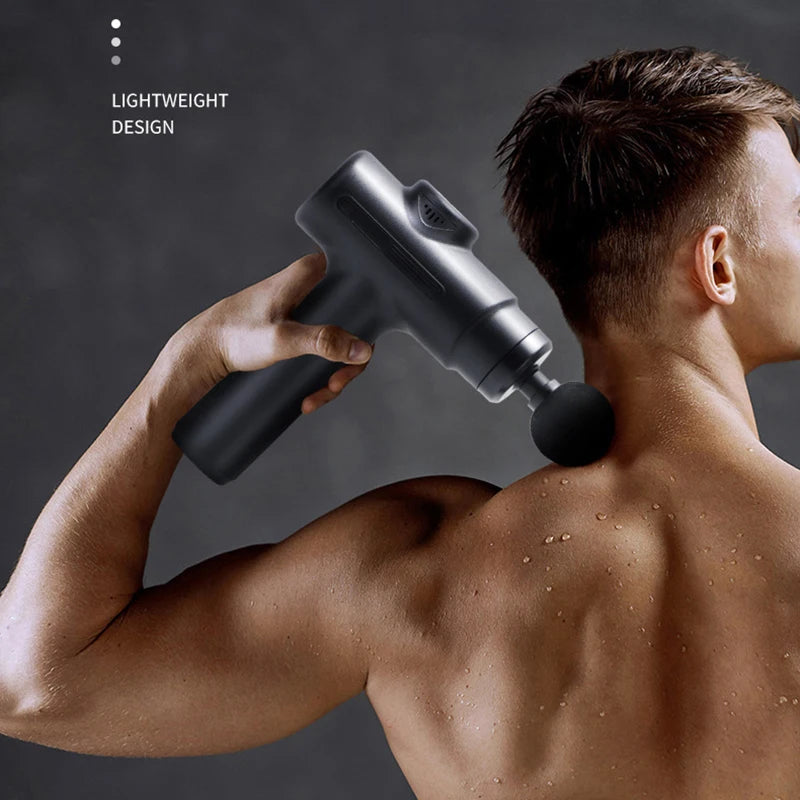 Deep Tissue Massage Gun Impact Massage Arm and Back Muscles with 8 Massage Heads for use after Home Fitness Exercise