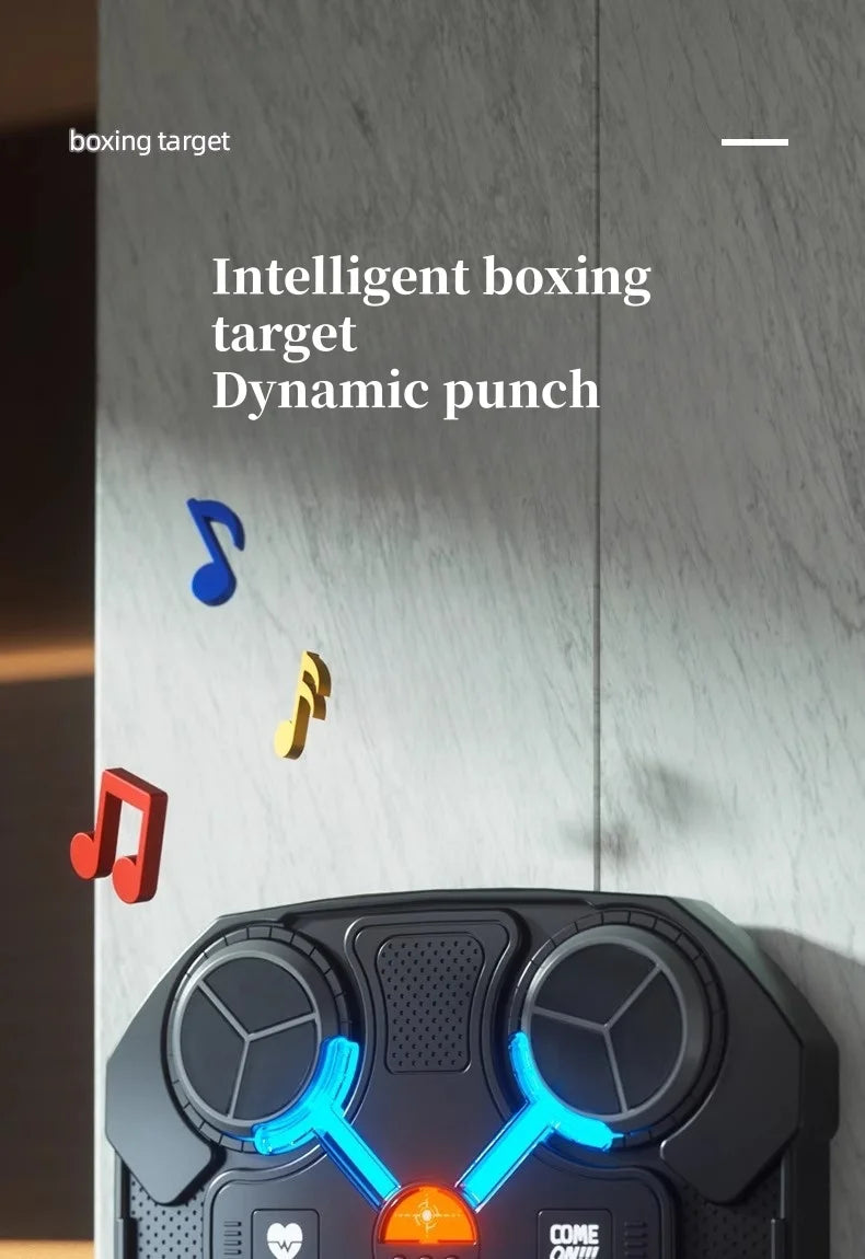 Music Electronic Music Boxing Target Lntelligent Boxing Machine Boxing Decompression Wall Target Home Fitness Training Equipment