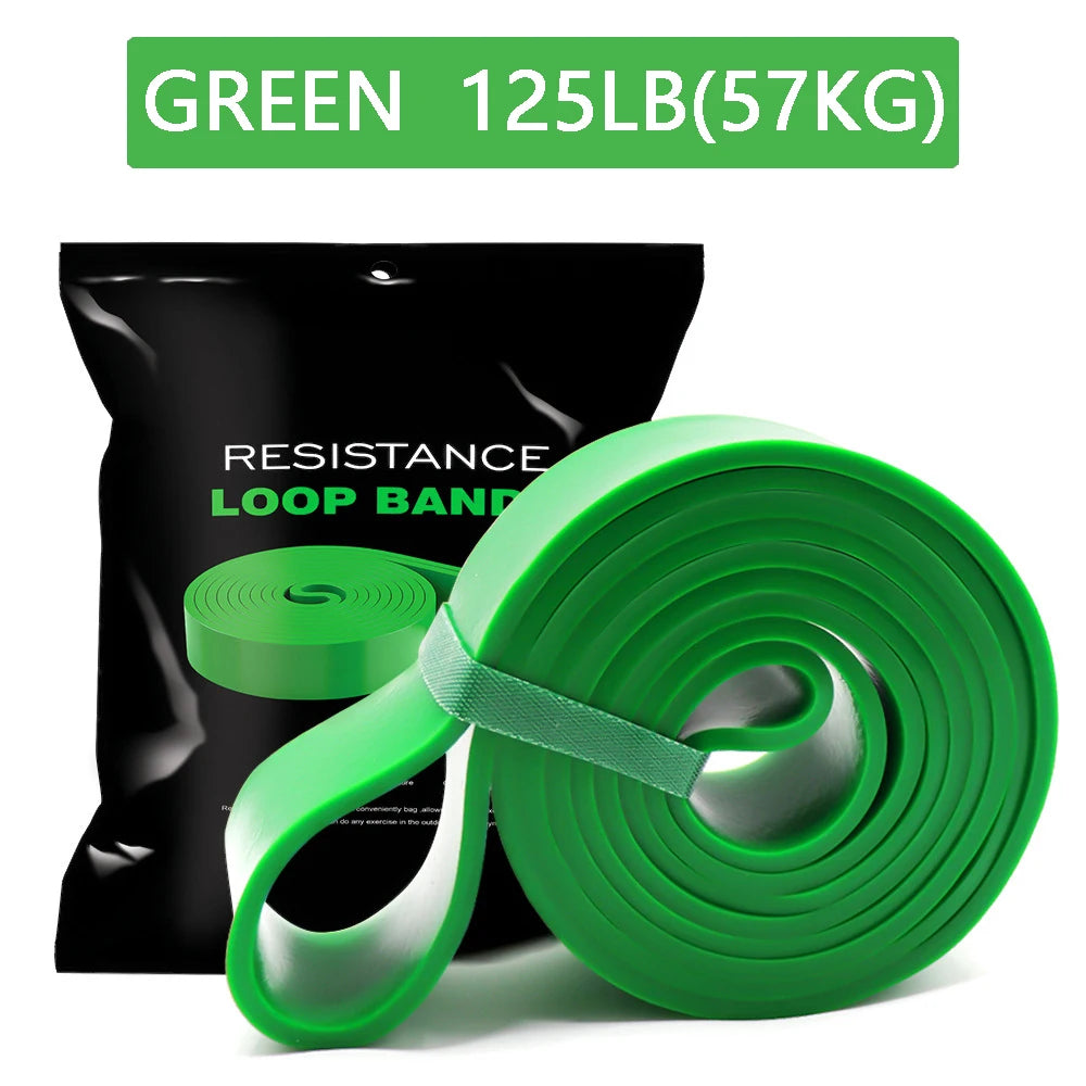 Latex Resistance Bands Pull Up Gym Home Fitness Rubber Expander Loop Strength Assist Workout Training Equipment