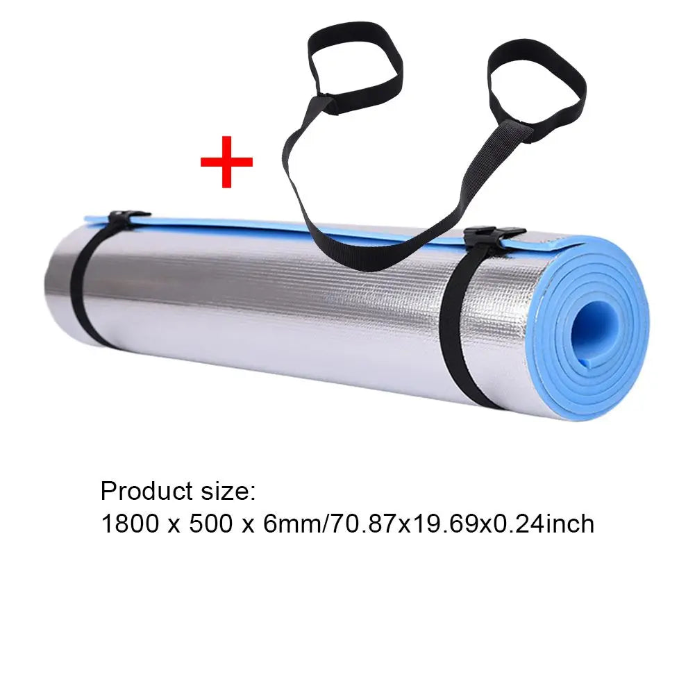 10mm Yoga Mat Anti-skid Sports Fitness EVA Comfort Foam 6mmThick Yoga Mat for Exercise Yoga and Pilates Gymnastics Mat