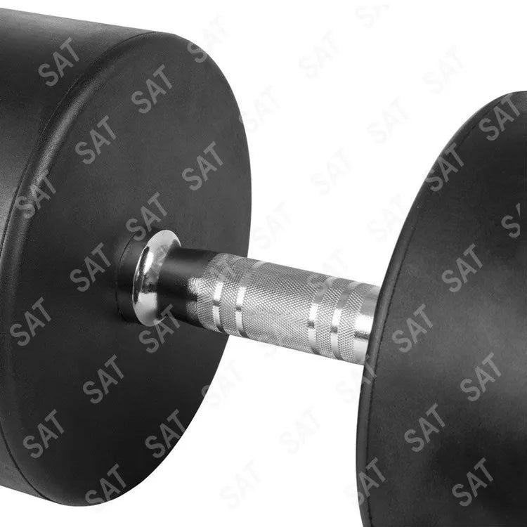 Hot Sale Round Rubber Dumbbells 10kg 20kg 40kg 50kg Weight Dumbbells Home Fitness Equipment Gym Round Dumbbells