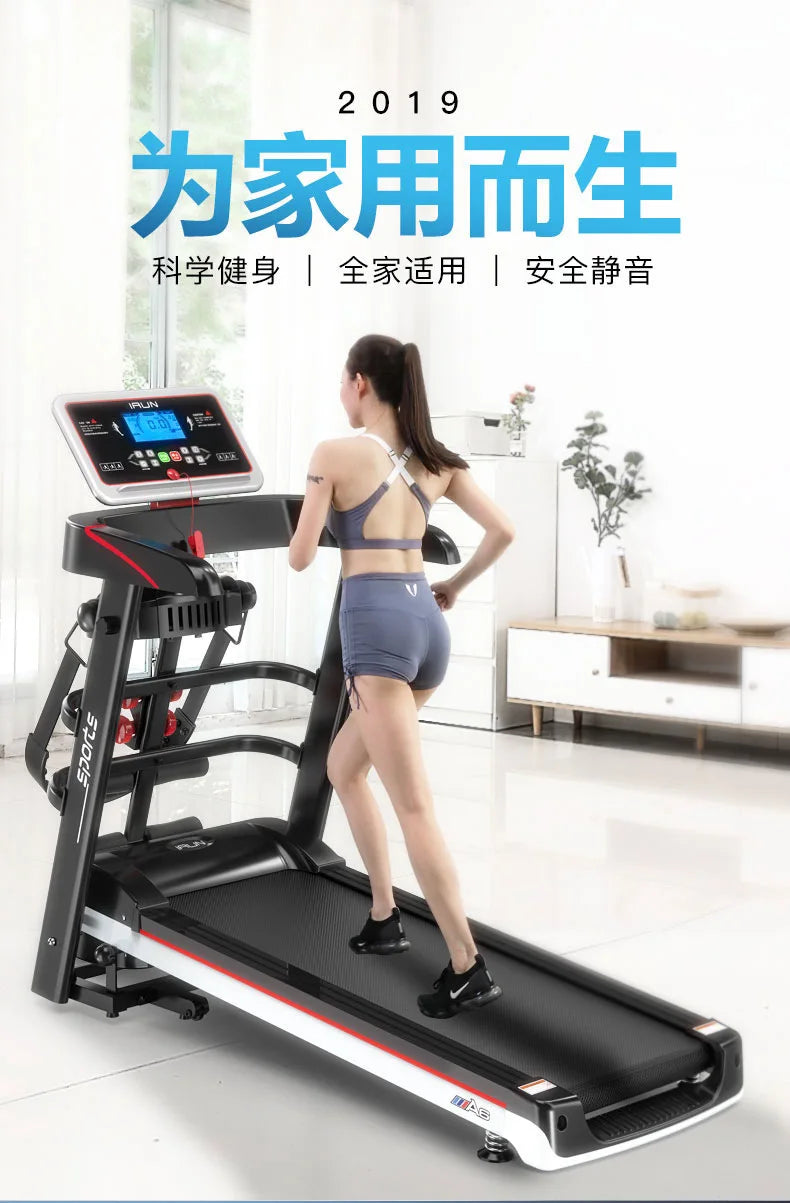 laufband Elektrisch Treadmill Home Fitness Small Folding Multifunctional Mini Electric Sports Equipment Walking Machine