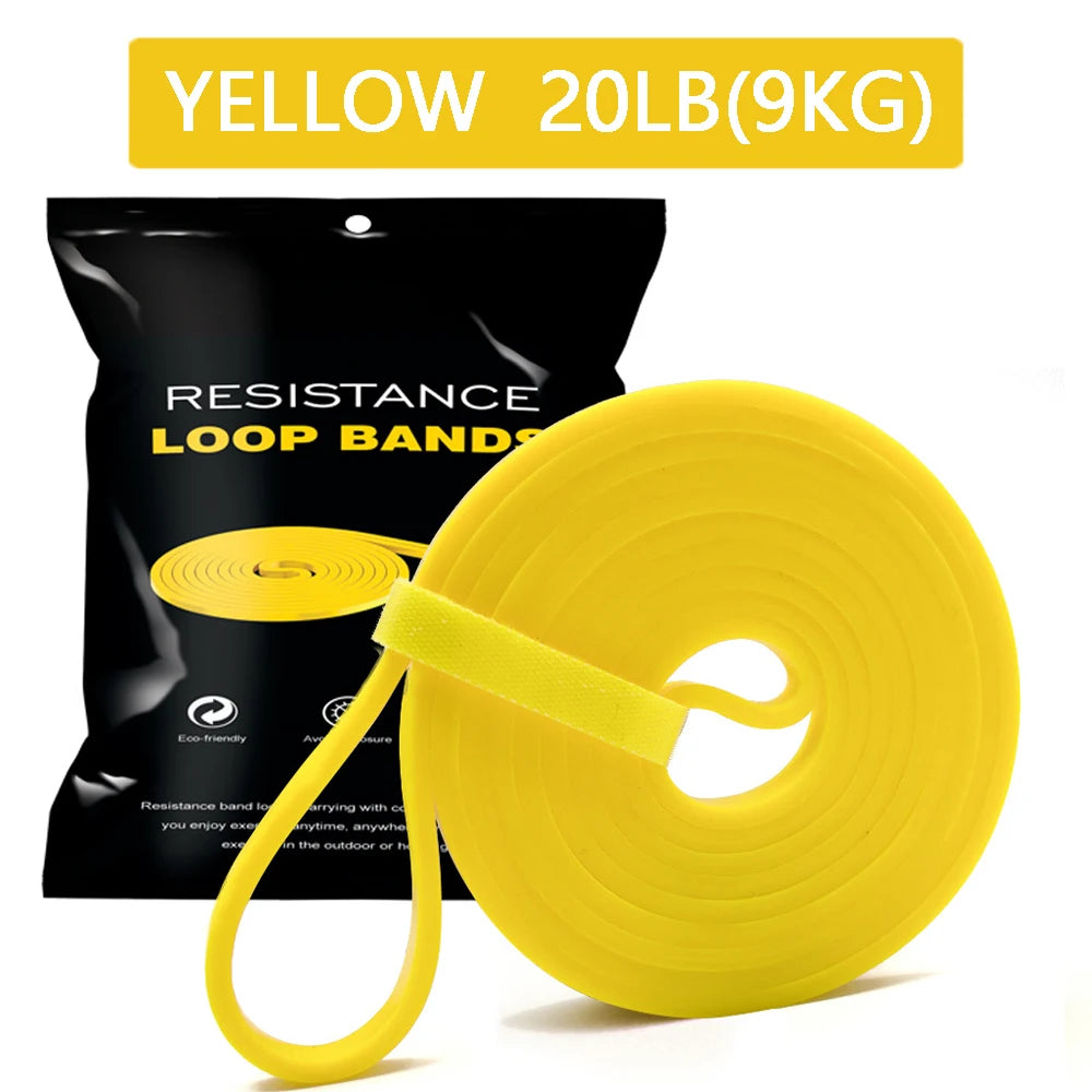 Latex Resistance Bands Pull Up Gym Home Fitness Rubber Expander Loop Strength Assist Workout Training Equipment