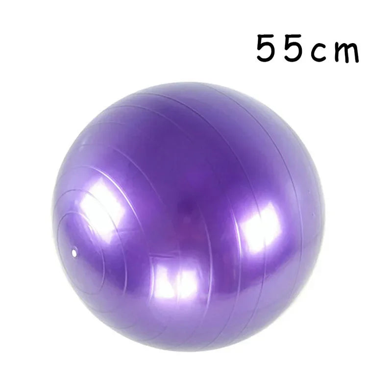 45-85 cm PVC Yoga Ball Gym Fit Ball Thickened Explosion-proof Exercise Home Fitness Pilates Sport Balance Ball Yoga Equipment