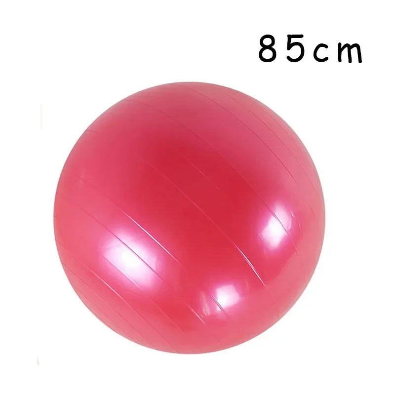 45-85 cm PVC Yoga Ball Gym Fit Ball Thickened Explosion-proof Exercise Home Fitness Pilates Sport Balance Ball Yoga Equipment