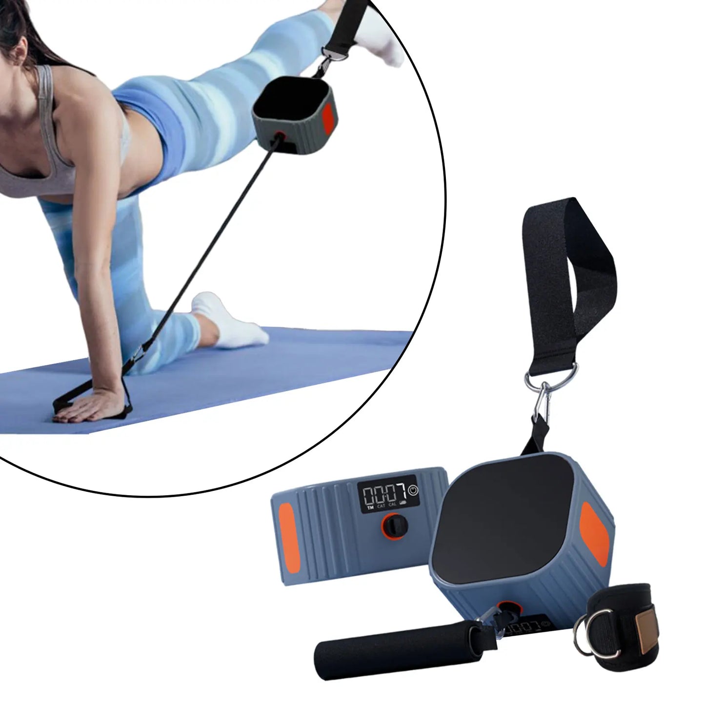 Strength Trainer Strength Training Equipment Portable Resistance Machine Home Fitness Equipment for Exercise Muscle Training