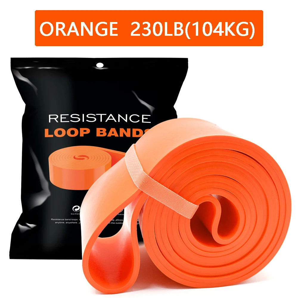 Latex Resistance Bands Pull Up Gym Home Fitness Rubber Expander Loop Strength Assist Workout Training Equipment