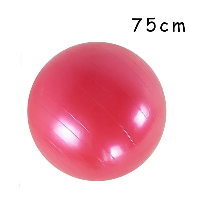 45-85 cm PVC Yoga Ball Gym Fit Ball Thickened Explosion-proof Exercise Home Fitness Pilates Sport Balance Ball Yoga Equipment