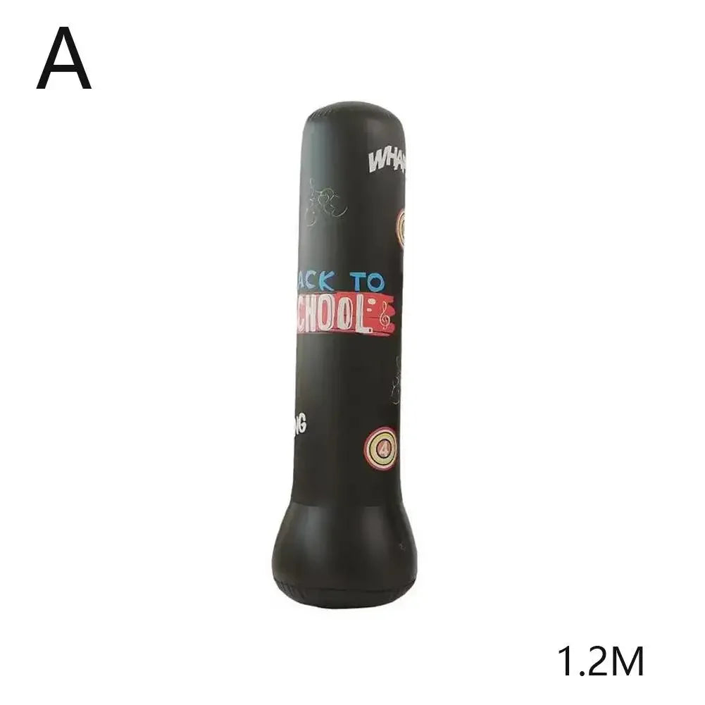 Children Tumbler Inflatable Punching Bag Home Fitness Pressure Fight Sports Boxing Boxing Sandbag Toy Training N1A9